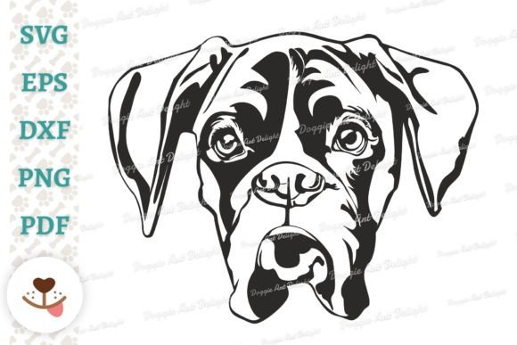 Boxer Puppy Boy Dog Vector Cut File Svg Review