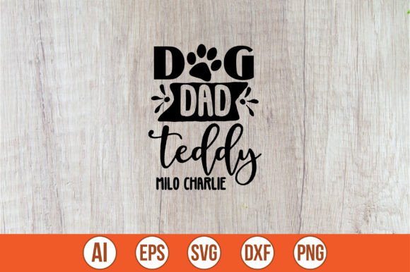 Dog Dad Teddy Milo Charlie SVG Review: Real Embroidery Project Insight