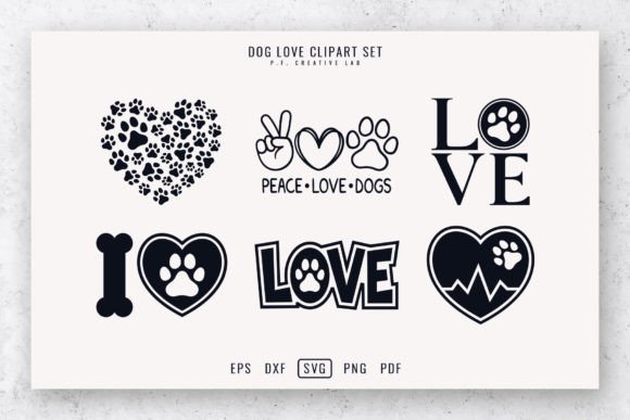 Dog Paw Prints Pet Love SVG Bundle: A Designer's Review